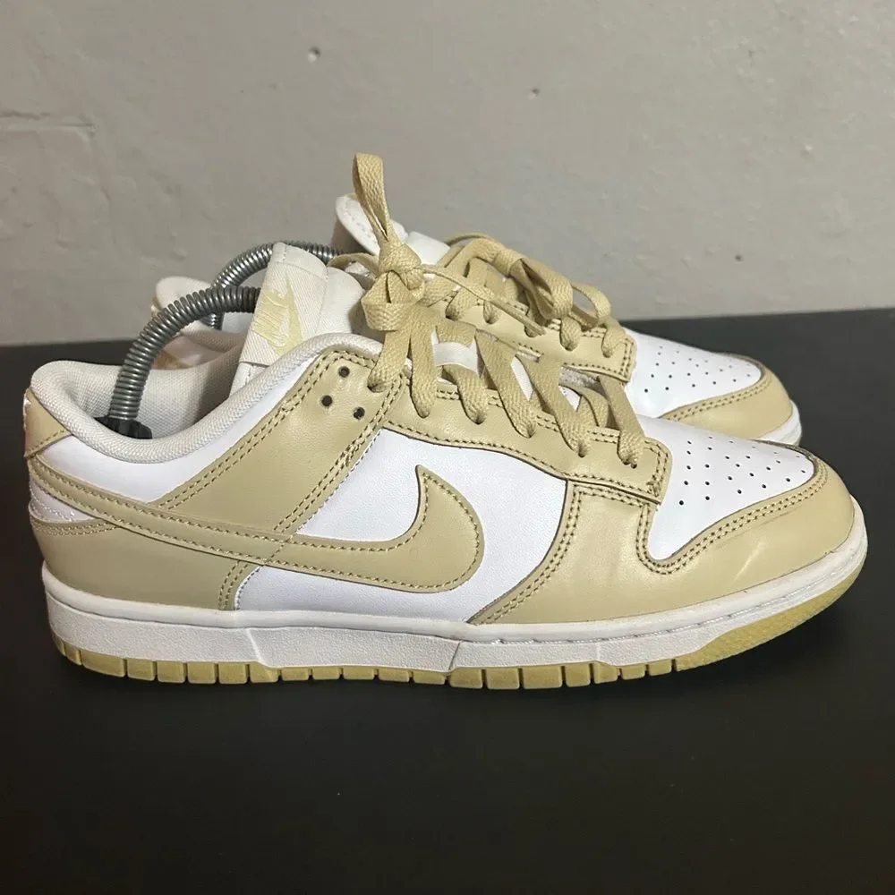 Nike dunk low retro BTTYS #DVO833–100 colors, tan and white size 8.5men’s